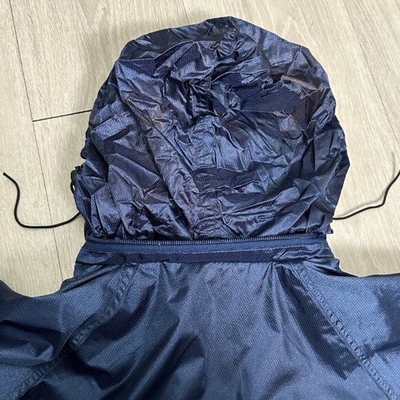 Vintage Umbro Langara College Soccer 1/4 Zip Windbreaker Jacket - Size Large - Picture 12 of 13